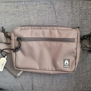 NWT Nixon Bandit Bag--Charcoal